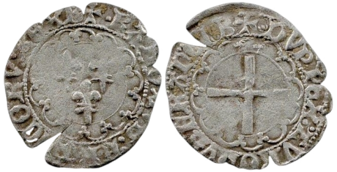 Double tournois dentillé, 2ème émission, 15 septembre 1431