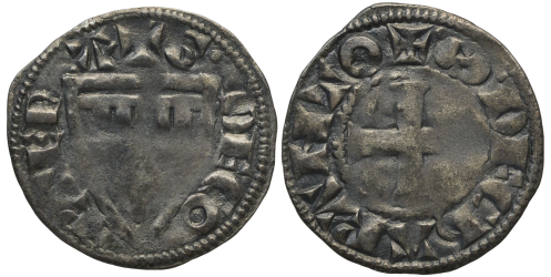 Denier de Guillaume de Courtenay