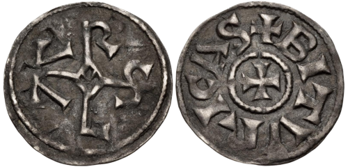 Obole de Charlemagne pour Bourges