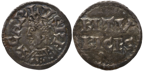 Denier au buste de Charles le Chauve