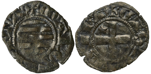Denier de Marguerite de Bomès