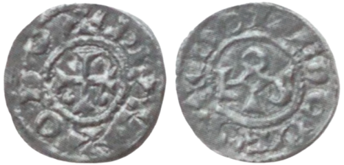 Obole au monogramme de Eudes l'Ancien