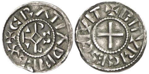 Denier GRATIA DEI REX