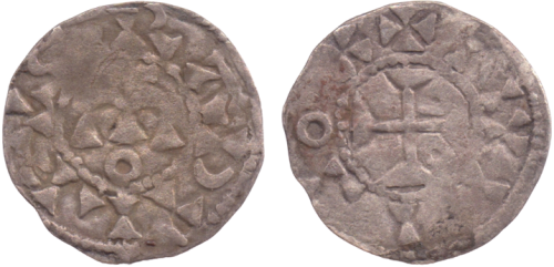 Denier de Raoul II d'Issoudun