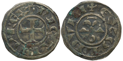 Denier de Richard Coeur de Lion pour Issoudun