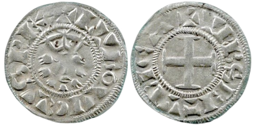 Denier de Louis VI pour Bourges