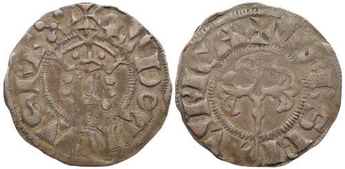Denier de Louis VII pour Bourges