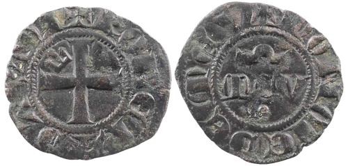 Denier de Robert d'Artois, 2ème type