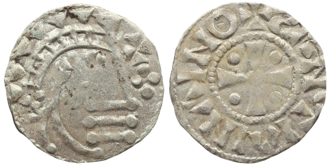 Obole de Saint-Aignan au type bléso-chartrain
