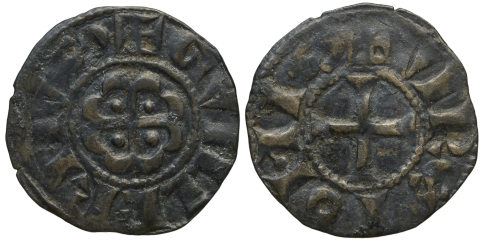 Denier de Guillaume II de Vierzon