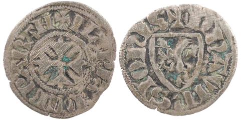 Denier de Maria de Brabant