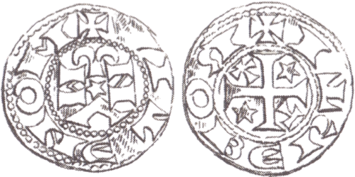 Denier de Robert de Mehun